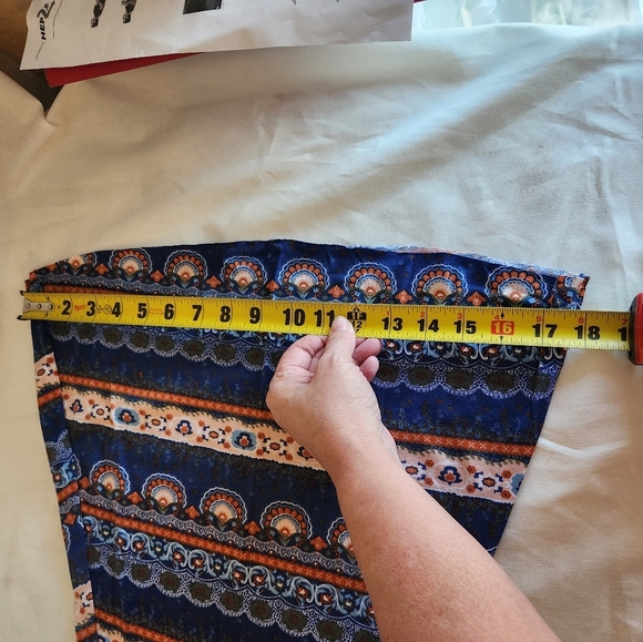 Hayden Womens Colorful Flared Pants NWT Size S Boho - Picture 8 of 9